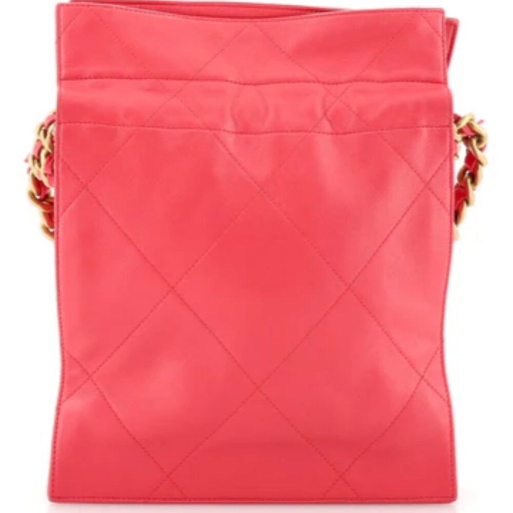 Chanel Pink Drawstring Hobo - Picture 2 of 6